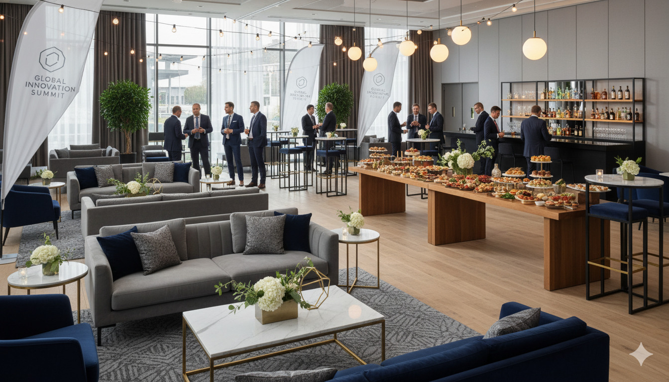 Corporate event styling