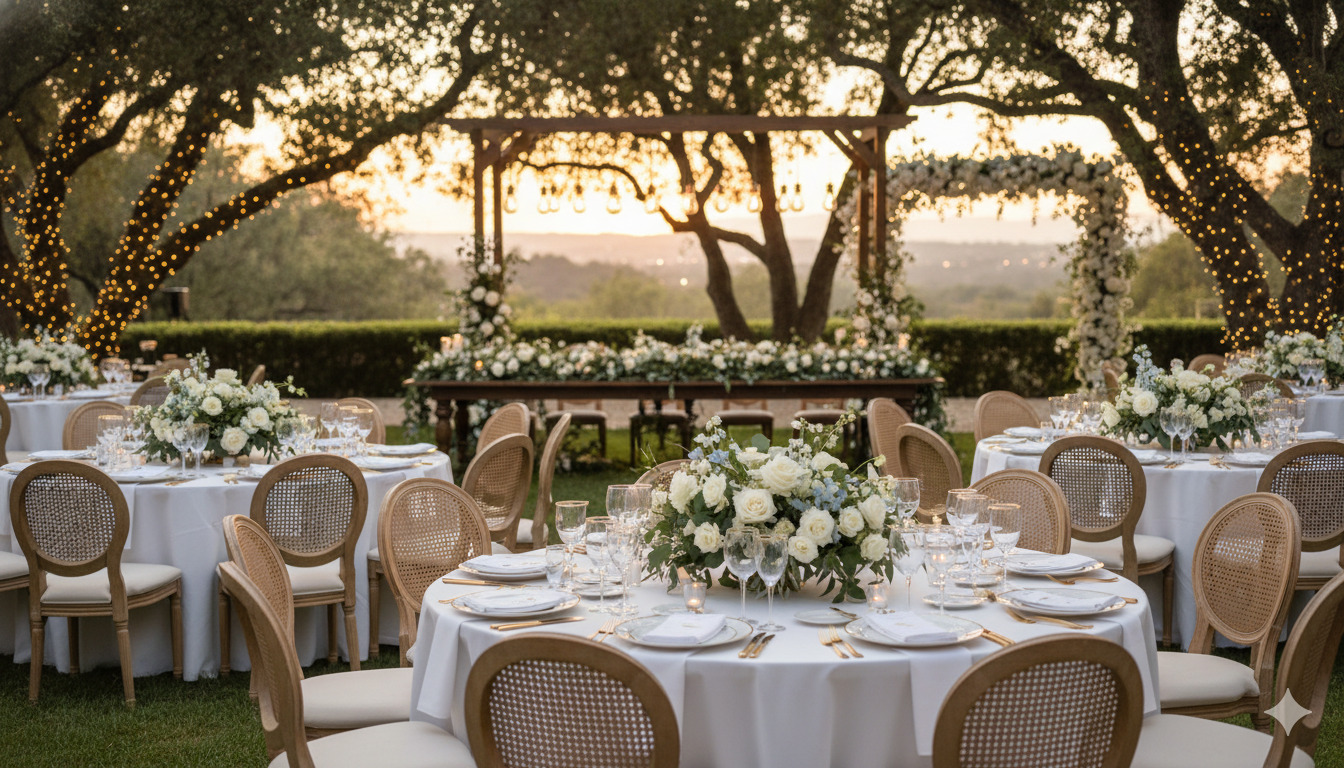 Wedding event styling